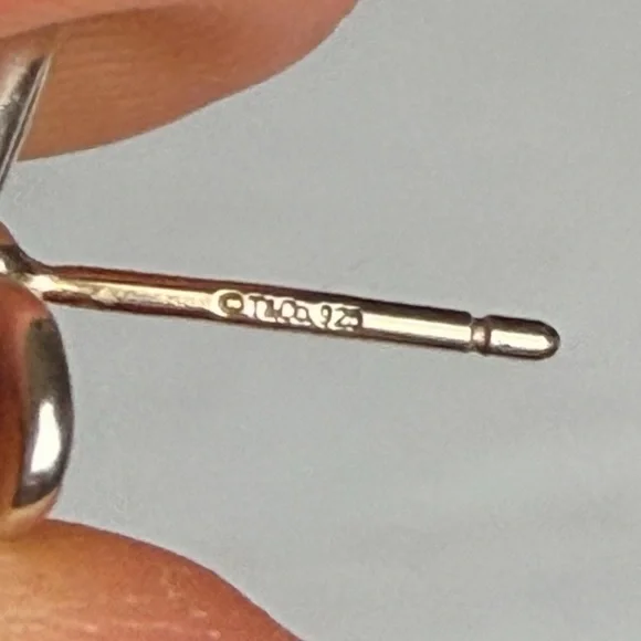 Tiffany & Co. Silver Bow Earrings - Picture 6 of 8